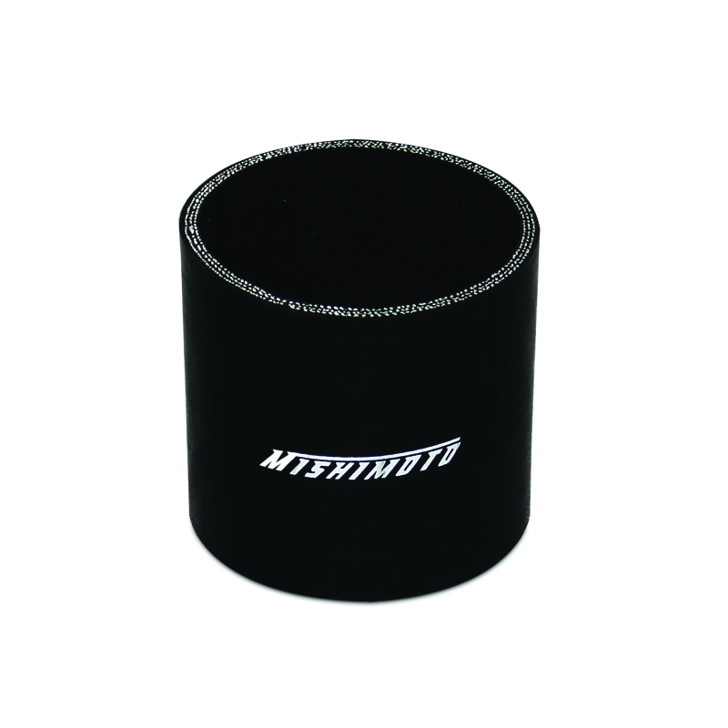Mishimoto MMCP-275SBK 2.75-inch black silicone straight coupler for air intake systems