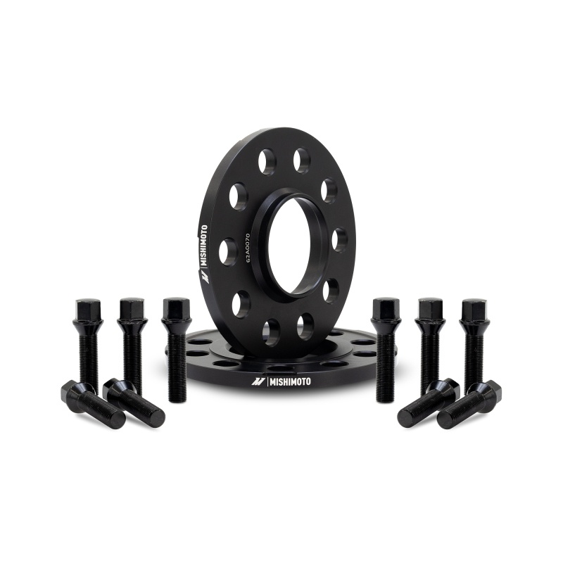 Mishimoto MMWS-014-120BK black 12mm wheel spacer set for BMW M3/M4 2015-2020
