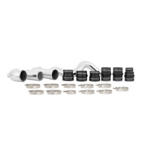 Mishimoto polished aluminum intercooler pipe and boot kit for 2011-2016 6.6L Duramax LML trucks