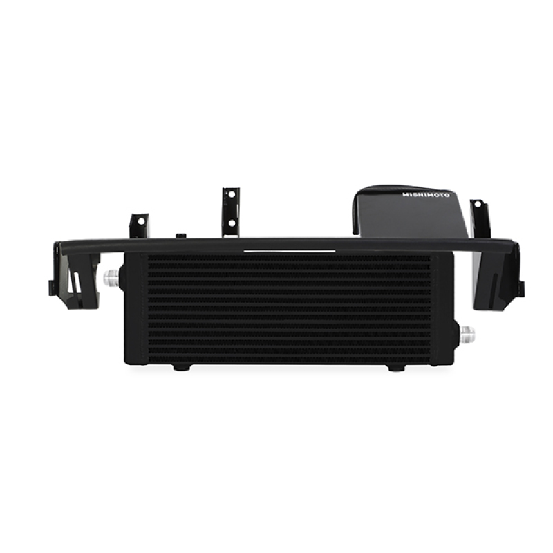 Mishimoto thermostatic oil sandwich plate included with the Focus RS oil cooler kit