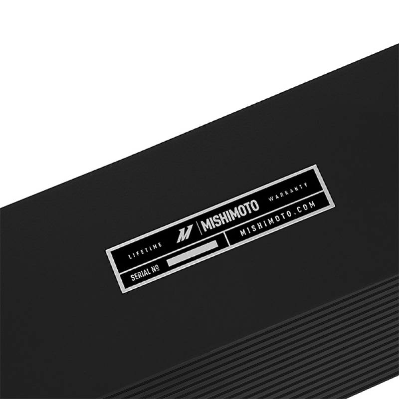 Elliptical cold-side intercooler pipe designed for larger Mishimoto radiator clearance