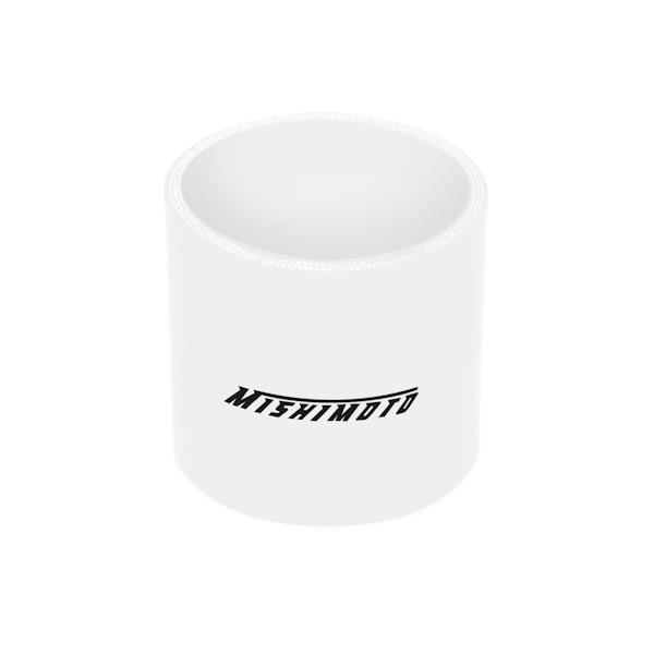 Close-up of Mishimoto 3" Straight Coupler part number MMCP-30SWH