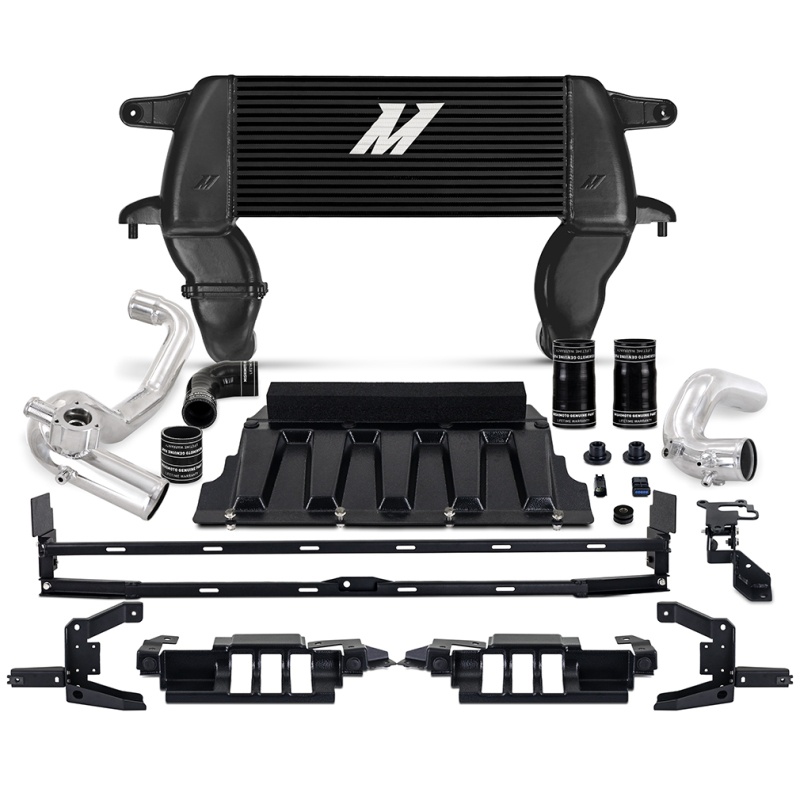Mishimoto High-Mount Intercooler Kit MMINT-BR23-21HKBKP for 2021-2024 Ford Bronco 2.3L EcoBoost