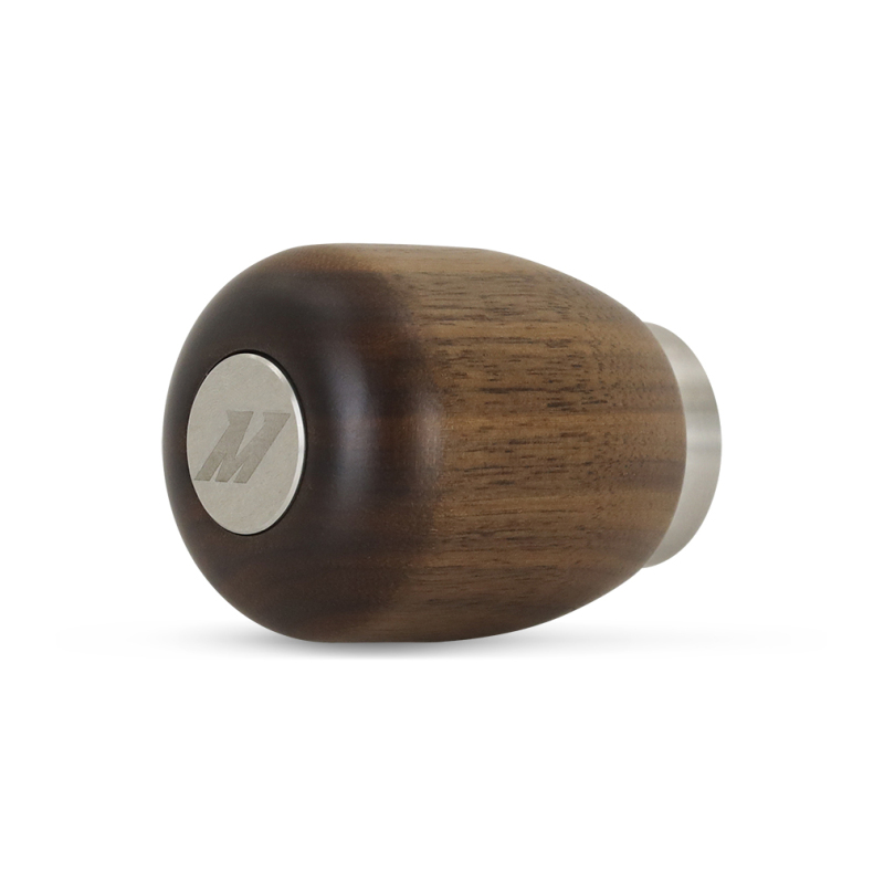 Short design Mishimoto shift knob for improved grip
