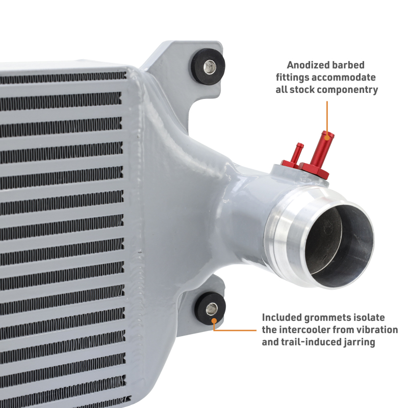 Mishimoto intercooler fitment for 2024+ Toyota Land Cruiser LC250 T24A-FTS engine