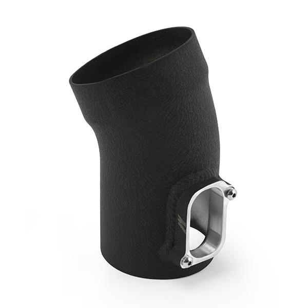 Black powder-coated heatshield included with Mishimoto Mini Cooper cold air intake kit