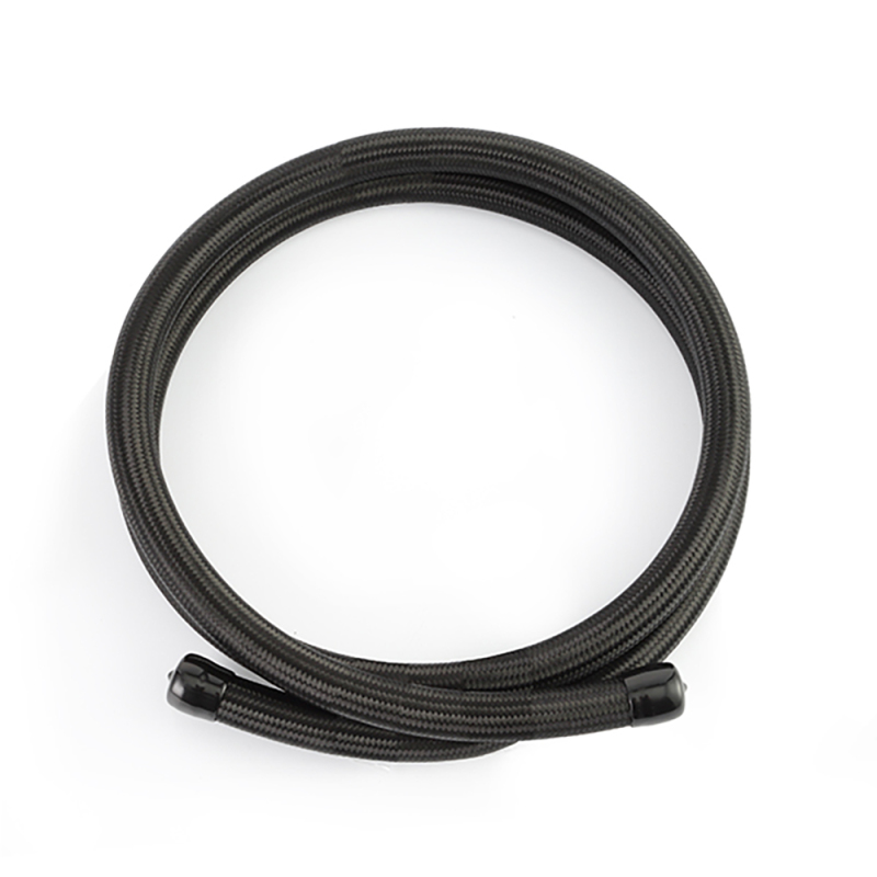 Mishimoto MMSBH-0672-CB -6AN Braided Line, Black Nylon, 6 ft
