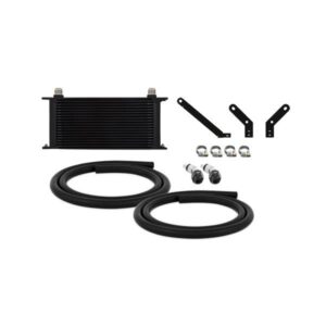 Mishimoto MMTC-WRX-15BK black CVT transmission cooler for Subaru WRX 2015-2021