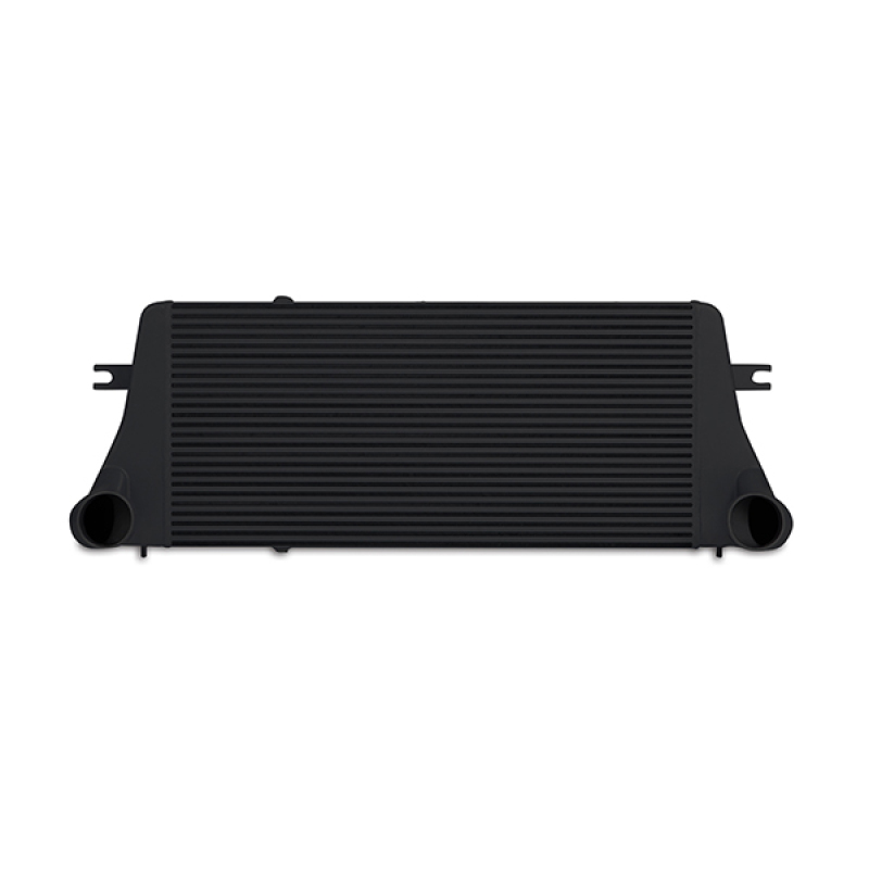 Mishimoto Cummins intercooler hardware including AC condenser brackets and mounting bolts