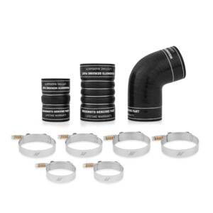 Mishimoto MMBK-DMAX-06BK black silicone DuraCore boot kit for 6.6L Chevrolet/GMC Duramax