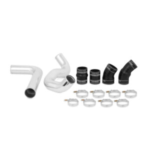 Mishimoto MMICP-F2D-03BK polished aluminum intercooler pipe and boot kit for Ford 6.0L Powerstroke
