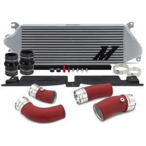 Mishimoto MMINT-TAC-24KSLRD bar-and-plate intercooler for 2024+ Toyota Tacoma T24A-FTS