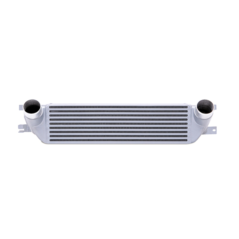 Complete Mishimoto intercooler kit contents for 2015-2023 Ford Mustang EcoBoost with hardware