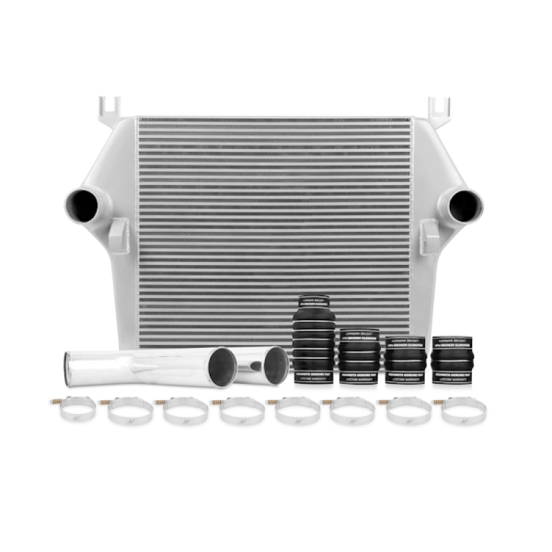 Mishimoto MMINT-RAM-07KSL performance intercooler kit for 2007.5-2009 Dodge Ram 6.7L Cummins