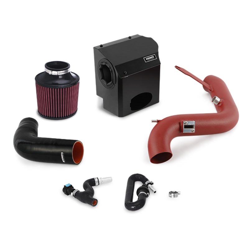 Mishimoto Fiesta ST Cold Air Intake System 2016-2019 Wrinkle Red - Image 7