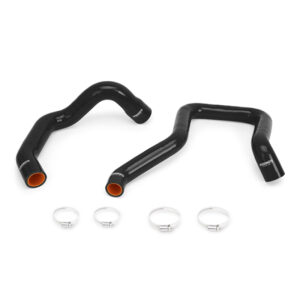Mishimoto black silicone radiator hose kit MMHOSE-XJ6-91BK for Jeep Cherokee XJ 4.0L