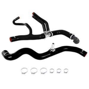 Mishimoto black silicone radiator hose kit MMHOSE-F35T-17BK for 2017 Ford Raptor 3.5L EcoBoost