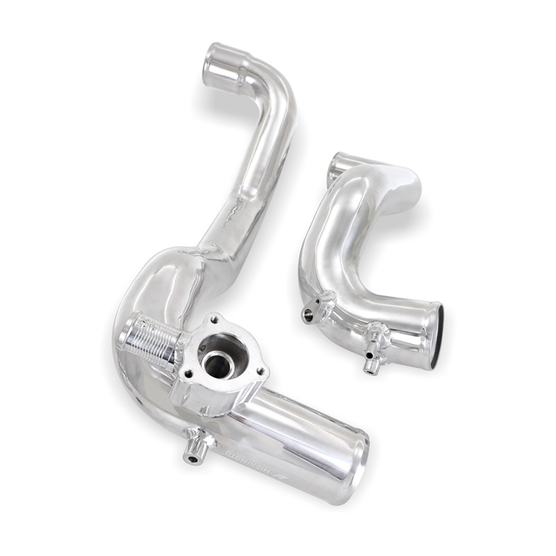 Mishimoto MMICP-BR23-21P intercooler pipes with DuraCore silicone boots and worm gear clamps