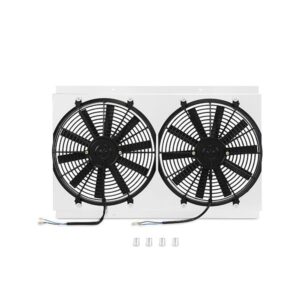 Mishimoto Chevrolet/GM C/K Truck Performance Aluminum Fan Shroud with dual 14-inch electric fans