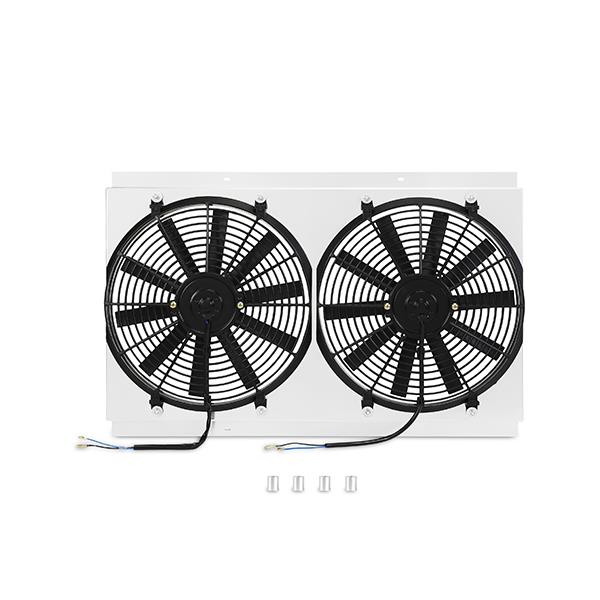 Mishimoto Chevrolet/GM C/K Truck Performance Aluminum Fan Shroud with dual 14-inch electric fans