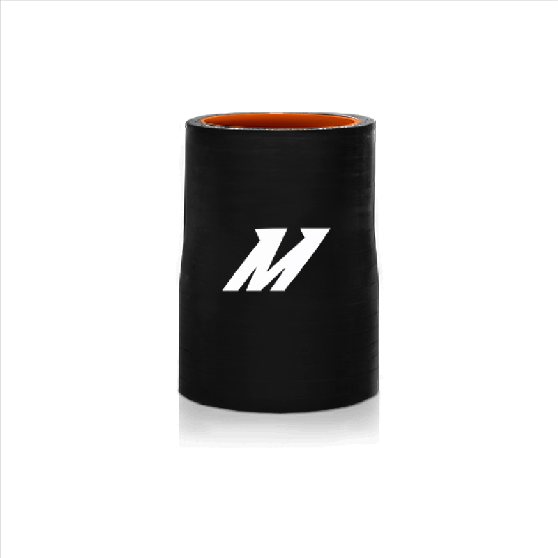 Black silicone straight transition coupler by Mishimoto for air intake piping