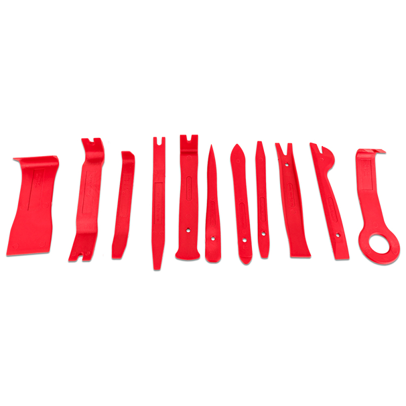 Close up of Mishimoto trim removal tools