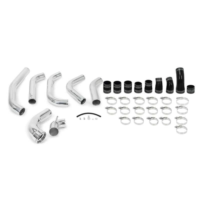 Mishimoto polished aluminum forced induction intercooler pipe kit for 2015-2016 Ford F-150 3.5L EcoBoost