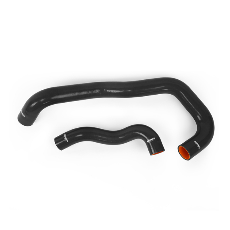 Four-layer silicone coolant hose with embedded fibers from Mishimoto for 6.0L Powerstroke