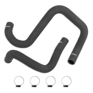 Mishimoto matte black silicone radiator hose kit for 2012-2018 Jeep Wrangler V6, MMHOSE-WR6-12MBK