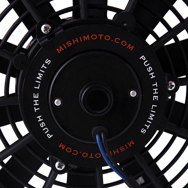 Mishimoto 16-inch electric fan producing over 1850 CFM airflow included in the E46 fan shroud kit