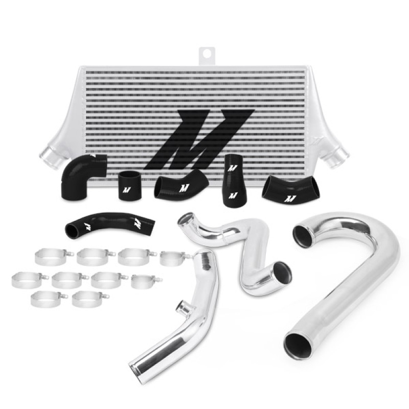 Mishimoto MMINT-EVO-01KSL bar-and-plate intercooler kit for Mitsubishi Lancer Evolution 7/8/9