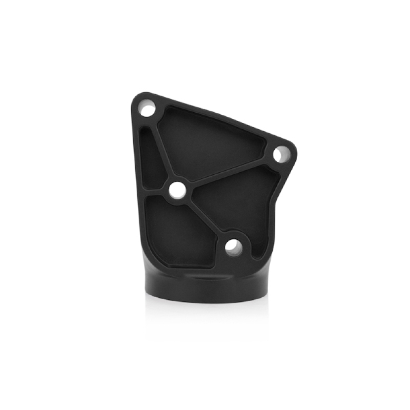 Mishimoto Genesis Coupe oil filter housing kit parts laid out including housing and adapter