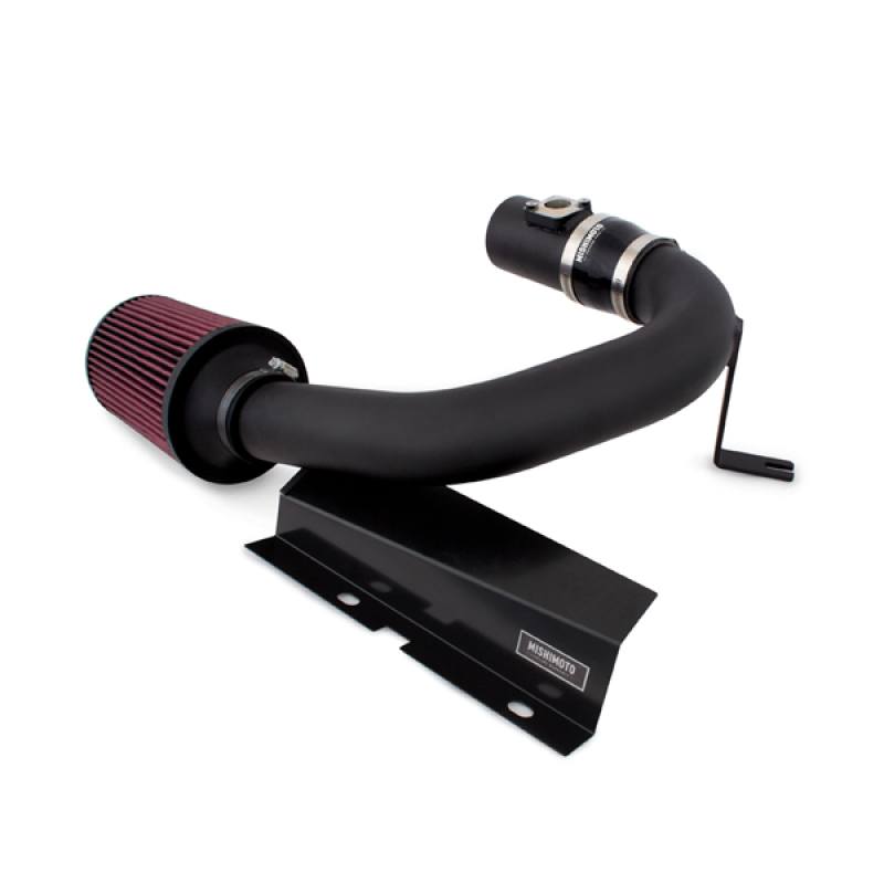 Full Mishimoto cold-air intake kit components laid out for the 2013-2020 Subaru BRZ and Scion FR-S