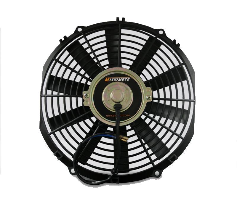 Mishimoto 12-inch fan paired with Mishimoto universal fan mount kit MMFAN-MOUNT