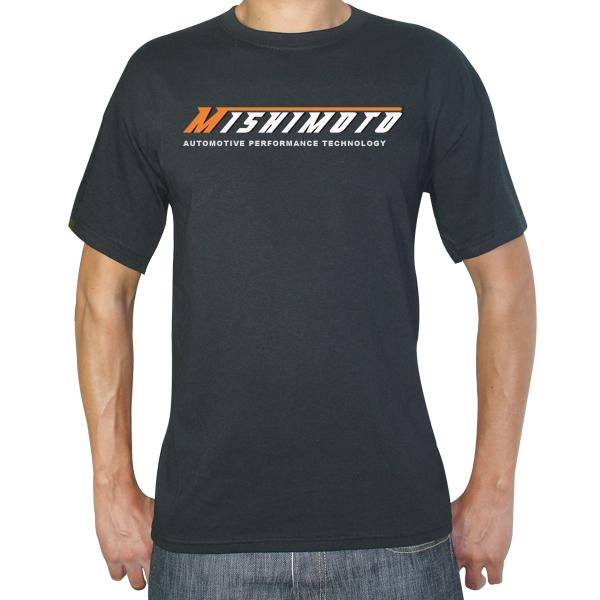 Mishimoto Apparel gray script t-shirt product image
