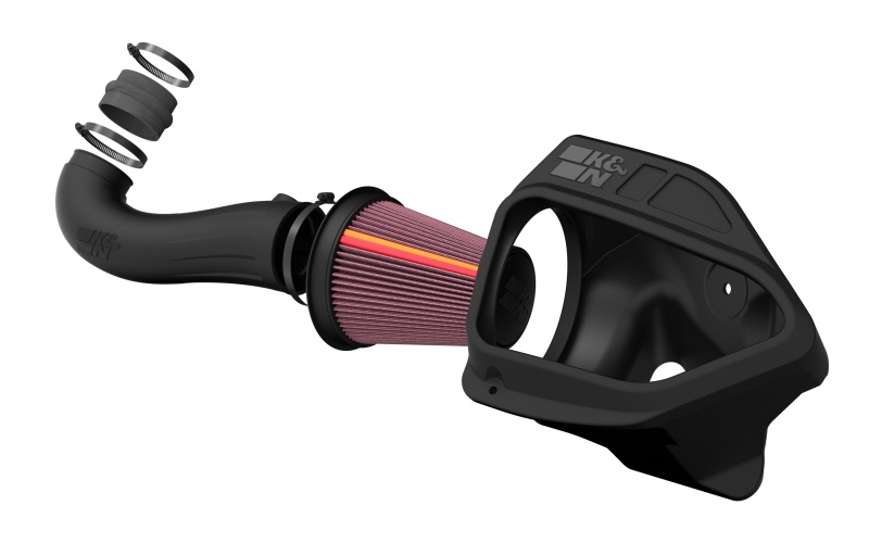 Dodge Charger V8 5.7L with K&N 50-1542 installed