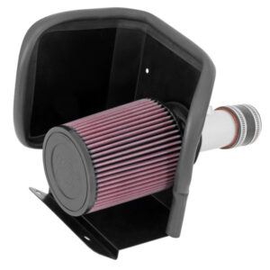 K&N 69-2548TS cold air intake system with aluminum intake tube