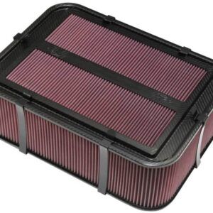 K&N 100-8567 Sprint Car Style Air Box made from carbon fiber