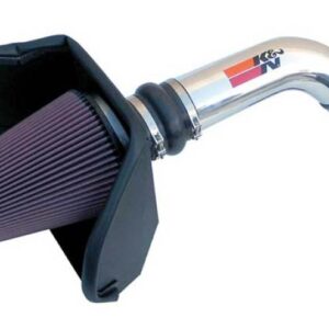 K&N Filters 77-3023KP cold air intake system with aluminum intake tube