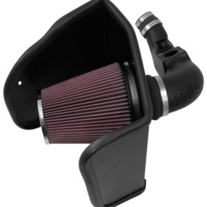 K&N Filters 63-3095 Air Intake System with high-density polyethylene tube