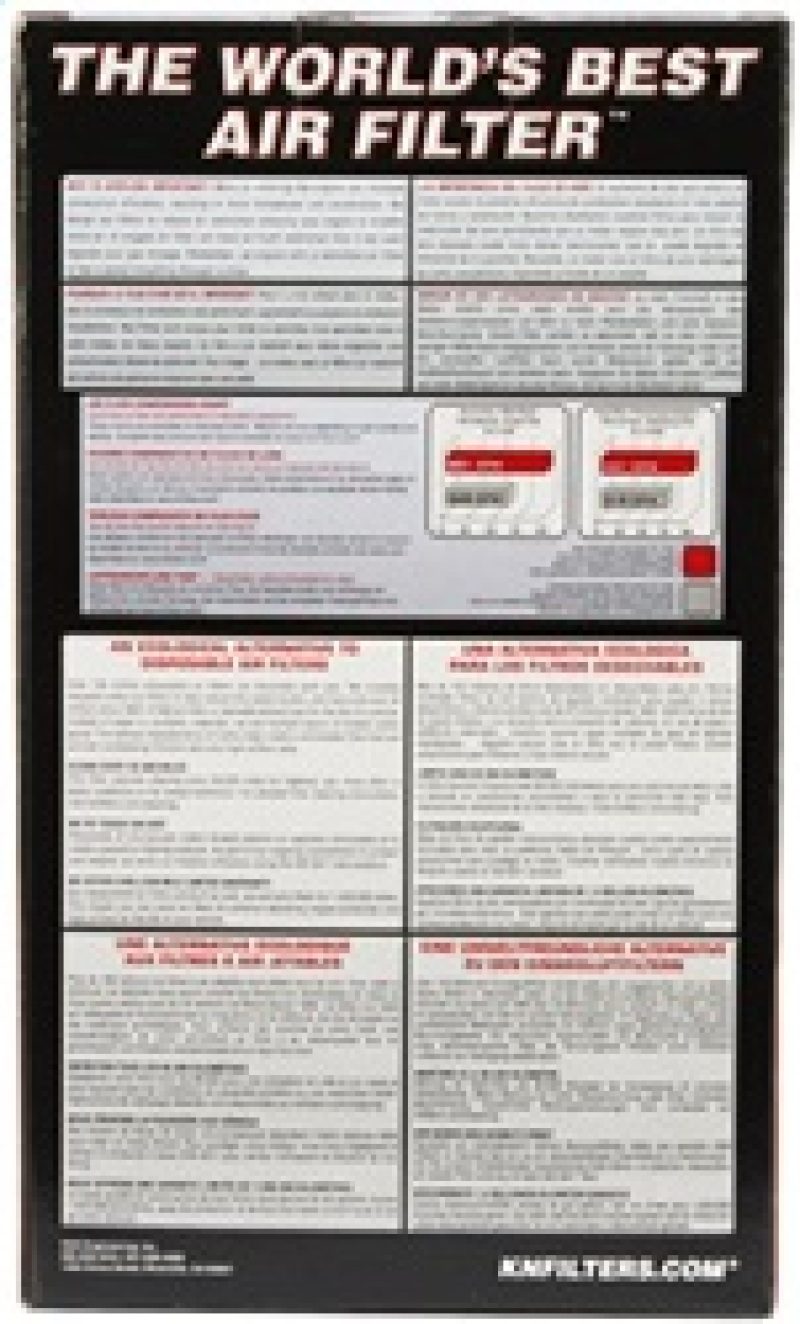 K&N E-0663 High-Flow Air Filter - Washable & Reusable - Image 6
