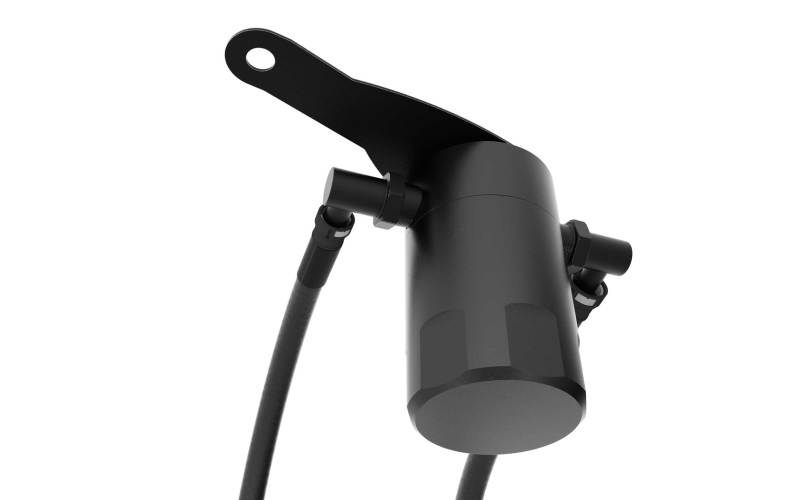 K&N Filters Air Oil Separator capturing blowby oil