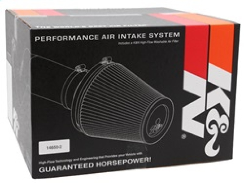 K&N 57-1542 Air Intake System components
