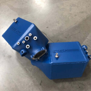 CSF 8109MCBM Twin Charge-Air-Cooler Set in Caliper Blue Matte