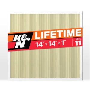 K&N HVC-11414 washable air filter for HVAC systems