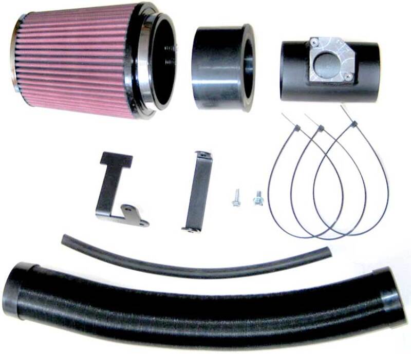 High-quality components of K&N 57-0594 induction kit