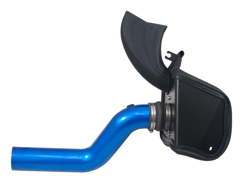 Molded scoop of K&N 69-3539TB directing outside air
