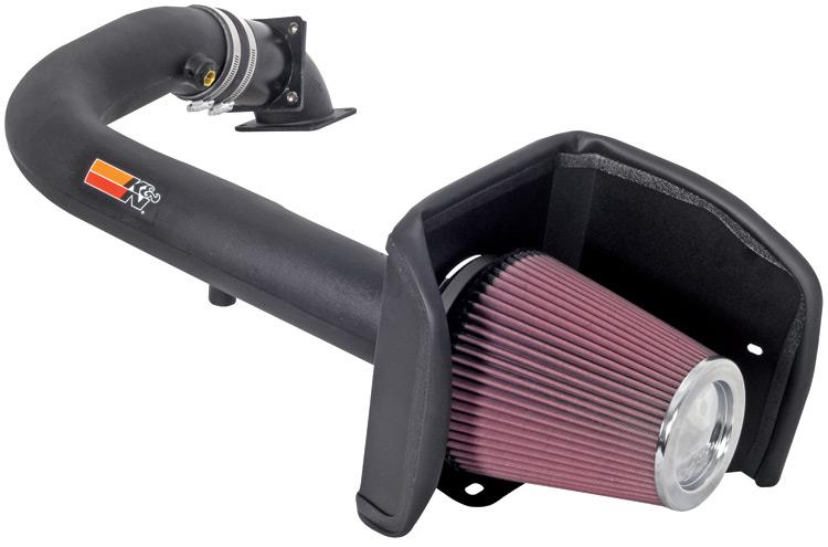 K&N 57-2556 Air Intake System heat shield