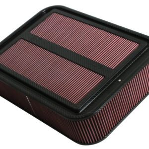 K&N 100-8591 Sprint Car Style Air Box made of carbon fiber