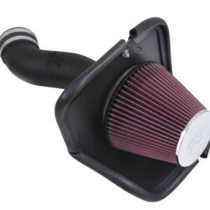 K&N Filters 63-1569 Air Intake System with high-density polyethylene tube